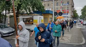 28. Męski Różaniec przeszedł ulicami Piotrkowa