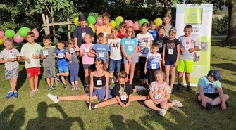 Sportowa rywalizacja na placu przy Rzecznej w Piotrkowie