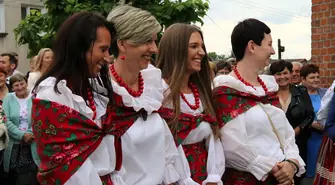 Mieszkańcy gminy Wola Krzysztoporska podziękowali za plony