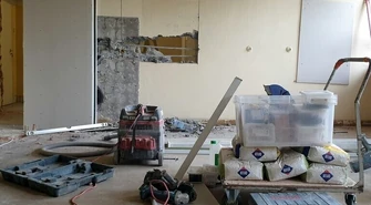 Pracownia RTG w remoncie