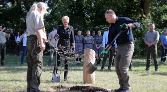 Andrzej Duda odwiedzi Osadę Leśną w Kole