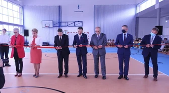 Nowa sala gimnastyczna w Aleksandrowie