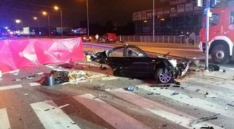 Tragiczny wypadek w Rzgowie. Nie żyją trzy osoby