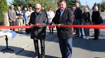 Droga w Longinówce oficjanie otwarta po kompleksowej przebudowie