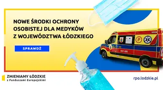 Nowe środki ochrony osobistej dla łódzkich medyków