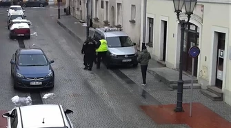 Zniszczył elewację na starówce. Nie uniknie kary