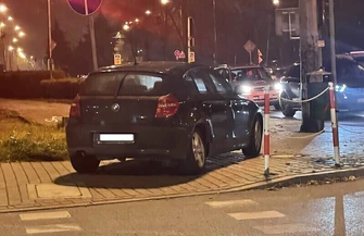 Groźna kolizja na dwupasmówce