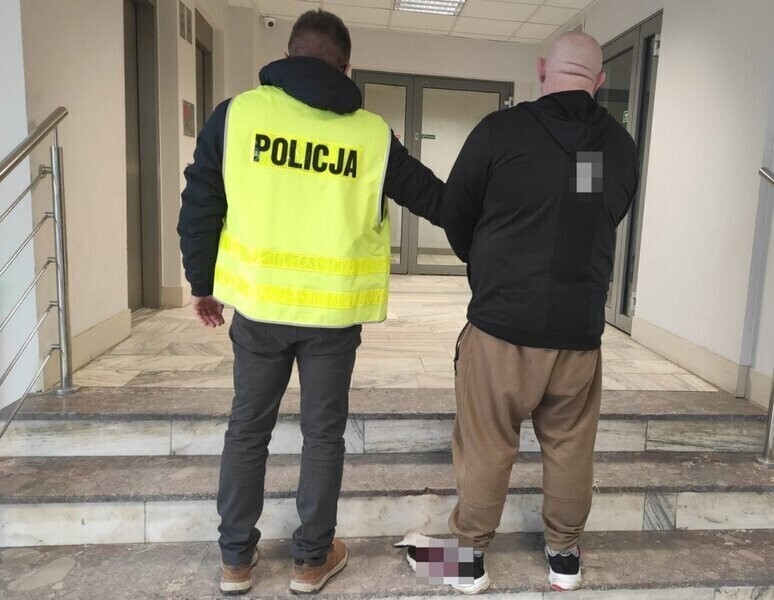 Ścigany za kradzież złapany z narkotykami