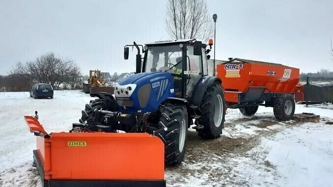 Nowy sprzęt do odśnieżania