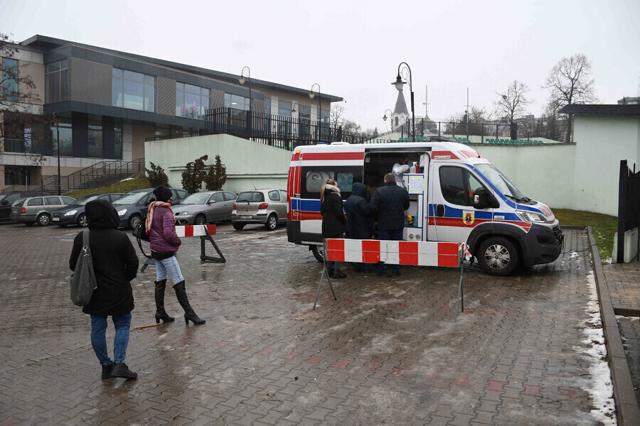 Drugi punkt wymazowy już działa