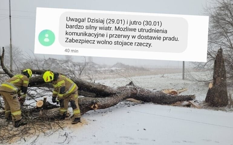 Niż Nadia nadciąga w okolice Piotrkowa