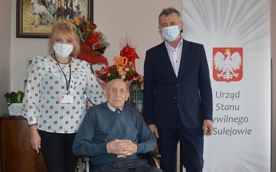 Pan Czesław świętował setne urodziny