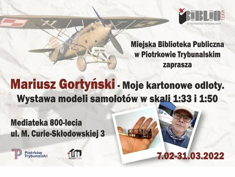 Kartonowe odloty w Mediatece 800-lecia