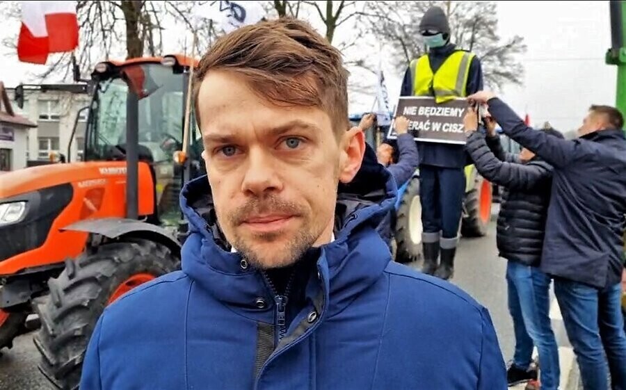 Agrounia blokuje drogi - także w powiecie piotrkowskim