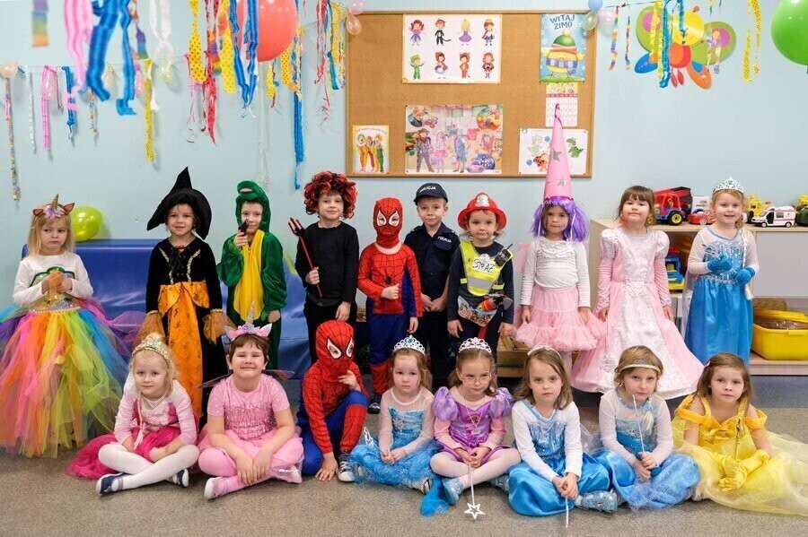 Karnawałowe szaleństwo przedszkolaków
