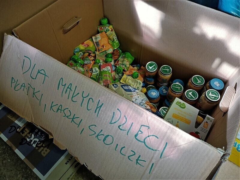 Trwają zbiórki dla Ukraińców lista aktualizowana