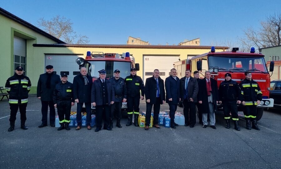 Wielki dar druhów OSP dla Ukrainy