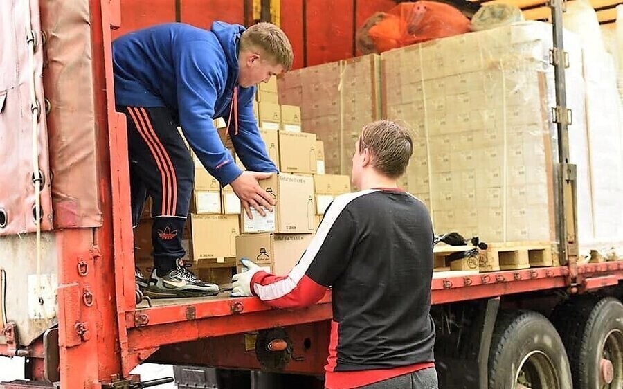 Transport darów z powiatu jest już w Równem