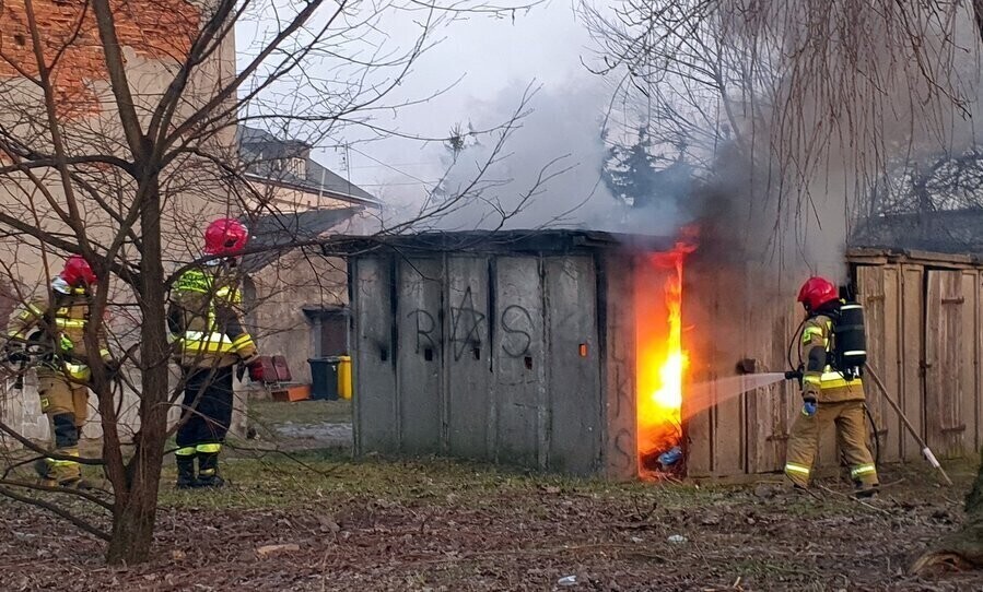 Pożar na Starówce