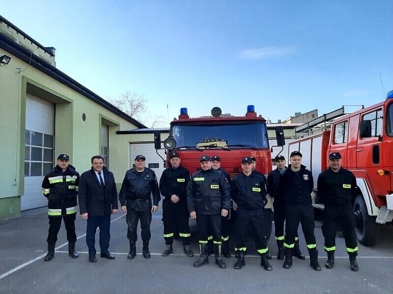 Z OSP Krzyżanów na Ukrainę