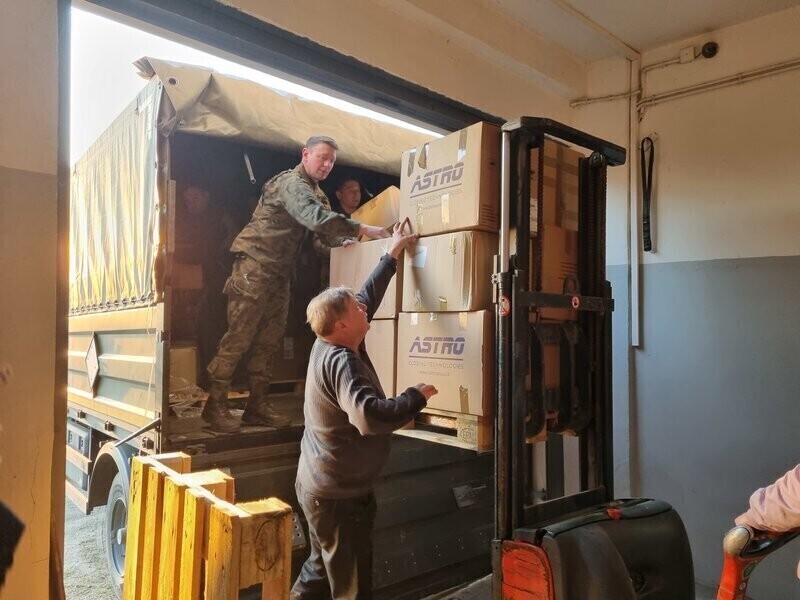 Od brytyjskiej Polonii dla uchodźców