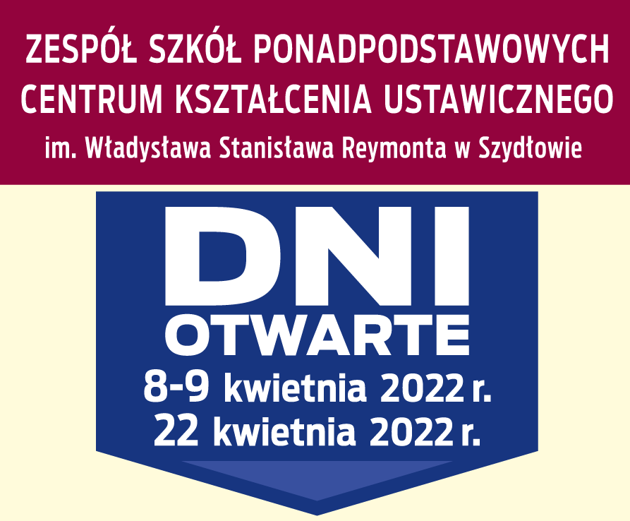 Dni Otwarte w ZSP CKU w Szydłowie