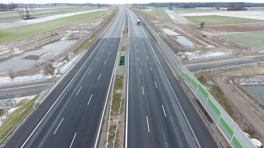 Uwaga kierowcy będą malować na A1