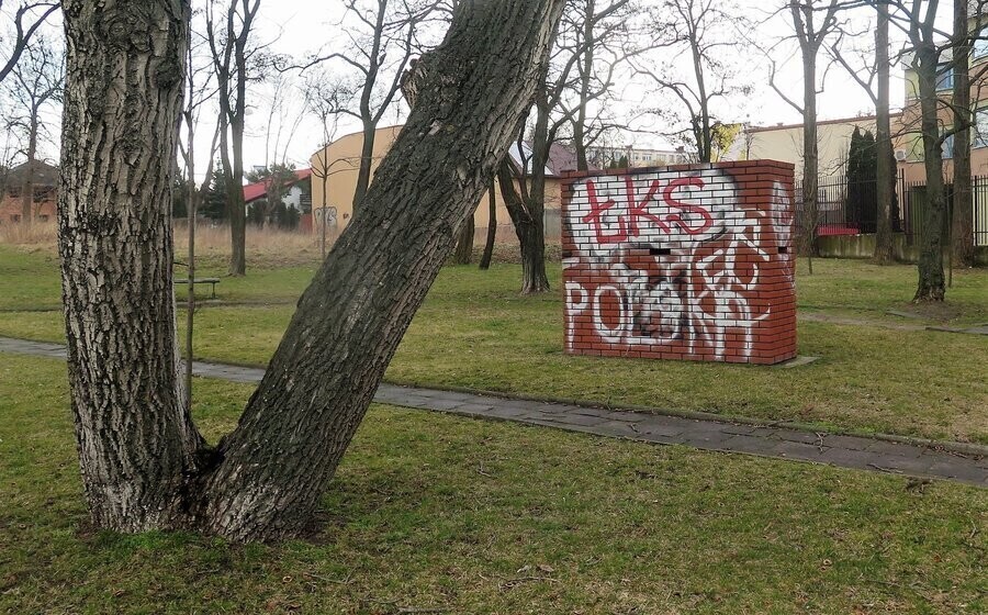 Miał być ozdobą służy za śmietnik