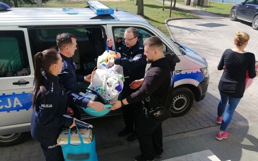 Przesłali dary dla Ukrainy