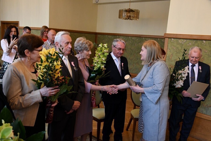 Diamentowe i Złote Gody w Piotrkowie ZDJĘCIA