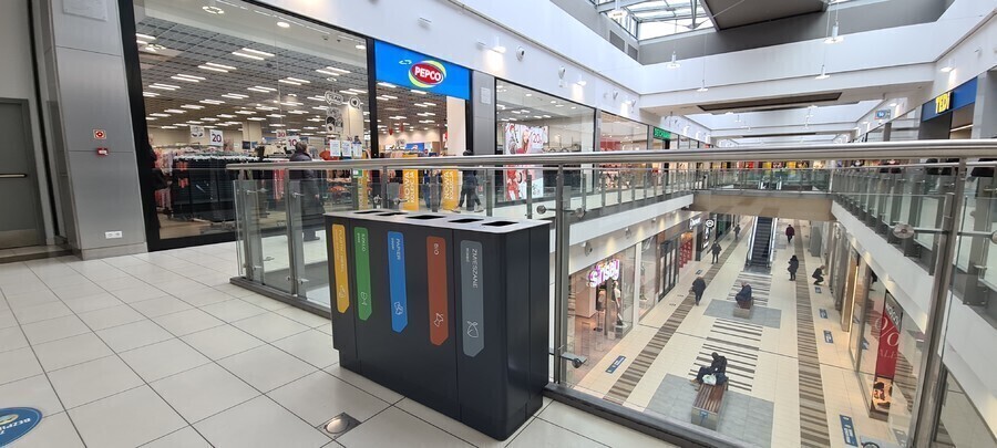 Dzień bez śmiecenia w Focus Mall w Piotrkowie