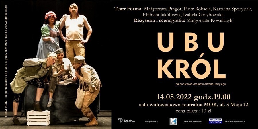Spektakl Ubu Król w MOK