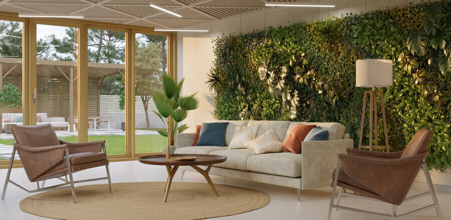 Ogrody wertykalne - rewelacyjna alternatywa dla Twoich wnętrz