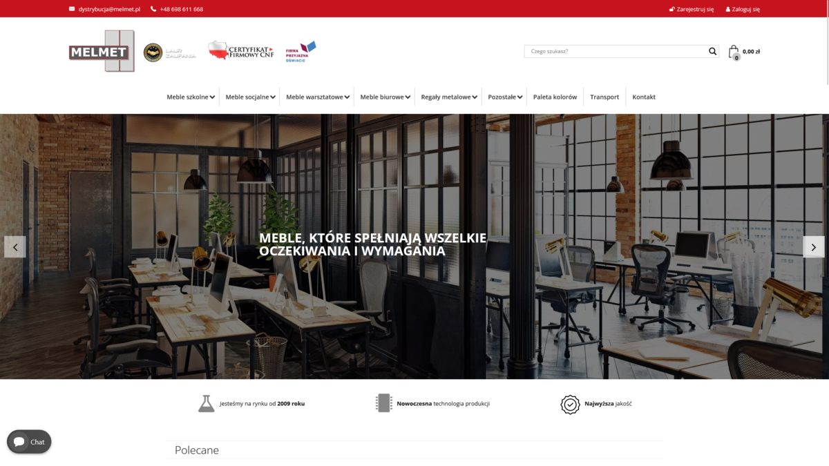 Meble metalowe - długotrwałość i bezpieczeństwo