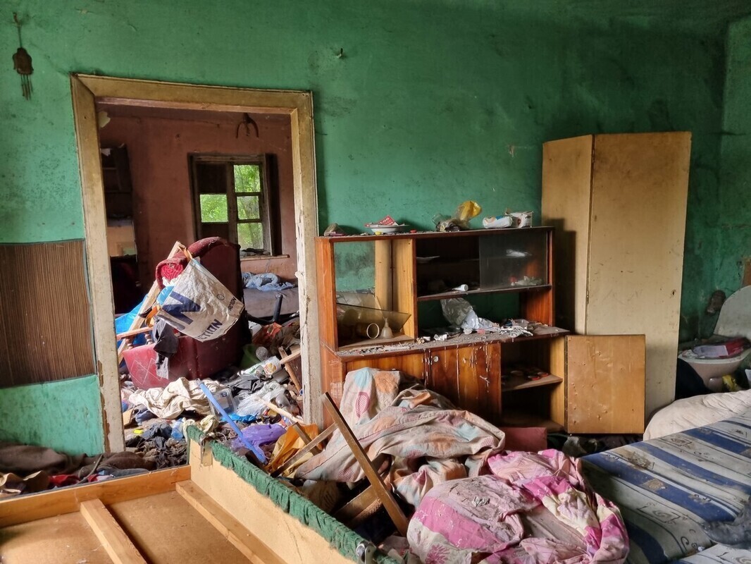 Tu się nie da żyć - krajobraz po pożarzeZDJĘCIA