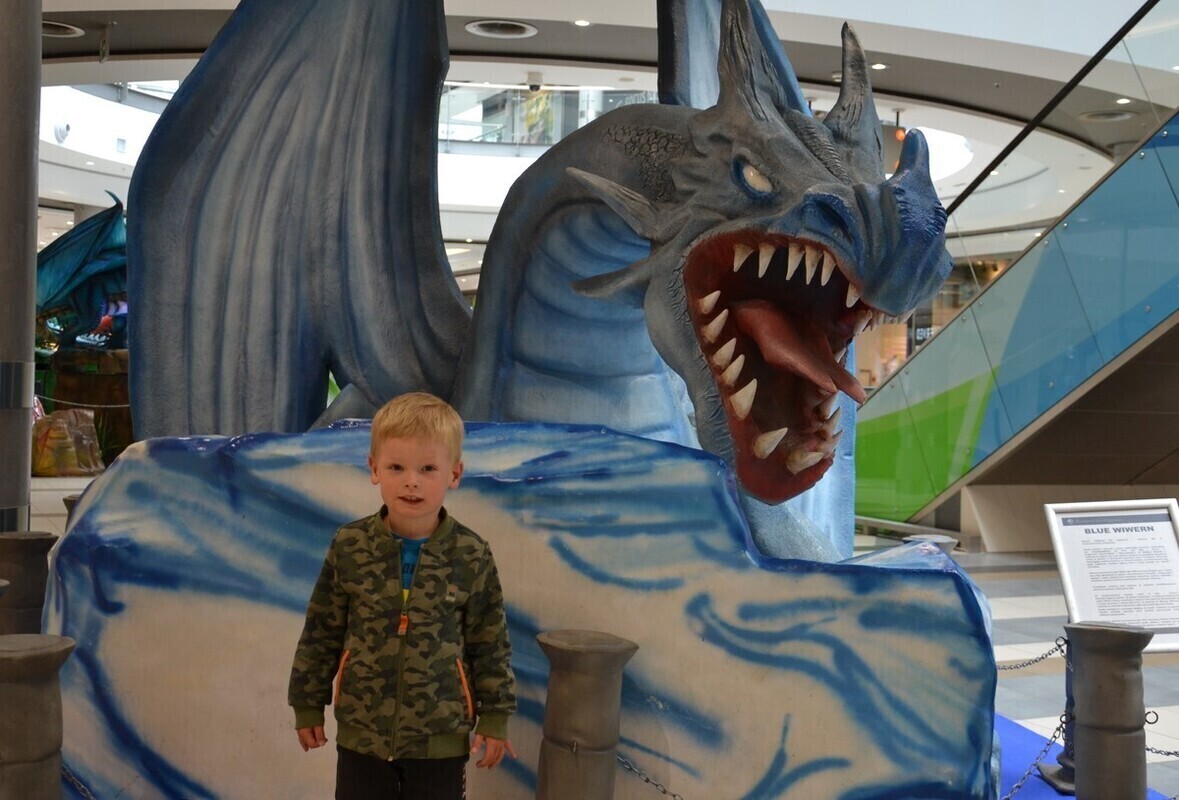 Świat smoków w Focus Mall w Piotrkowie