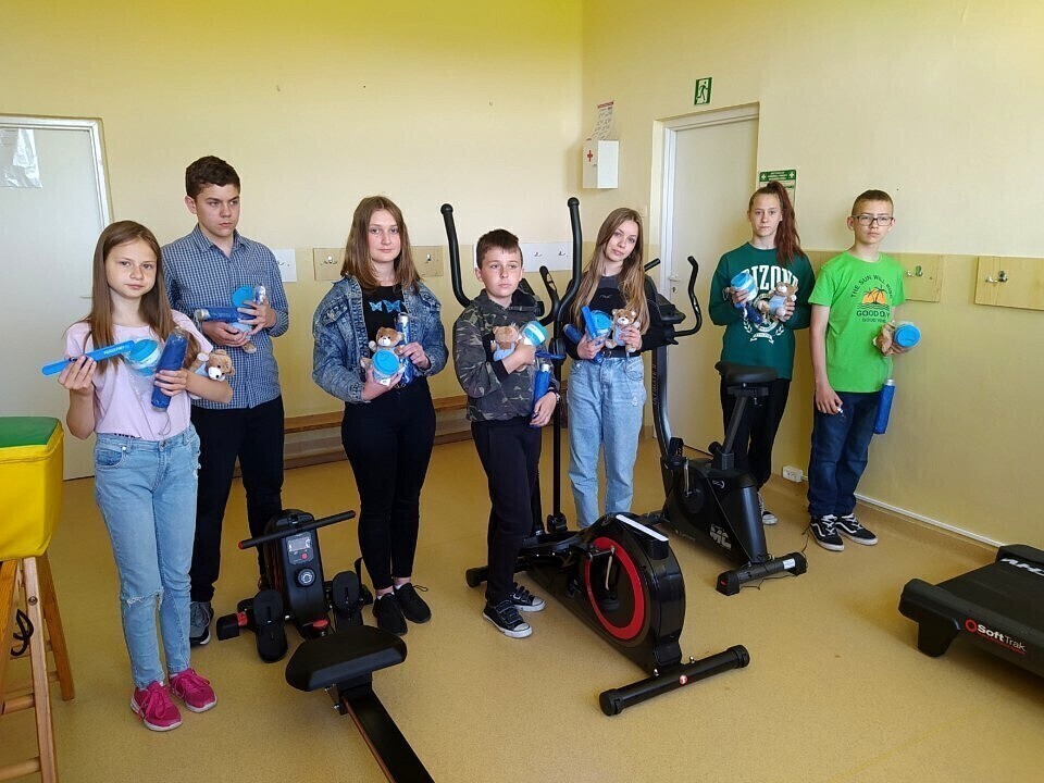 Promowali szczepienia wygrali sprzęt sportowy