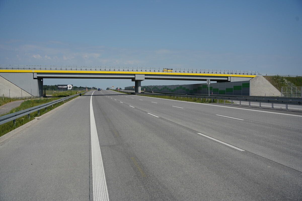 Zakończenie prac na A1