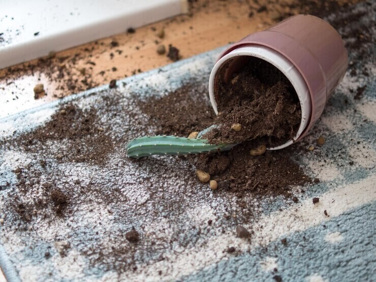 Piotrkowianin zdemolował dom w Bełchatowie