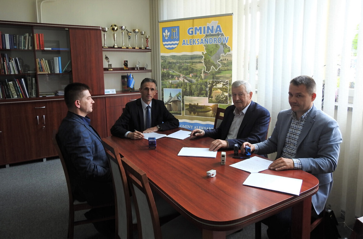 Milionowa inwestycja w gminie Aleksandrów