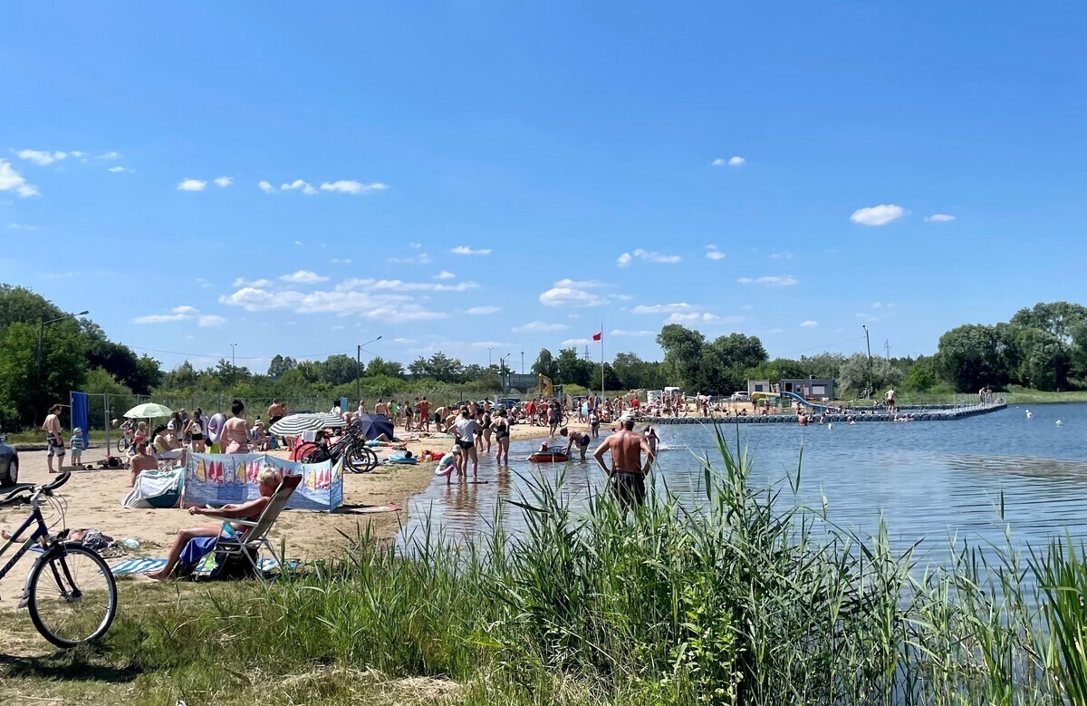 Zakaz nie przestraszył plażowiczów