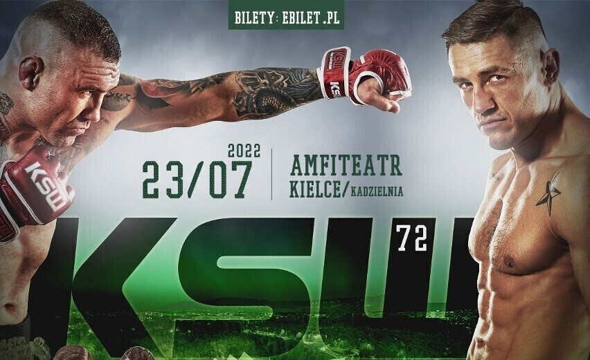 KSW 72 po raz pierwszy w historii zagości w Kielcach