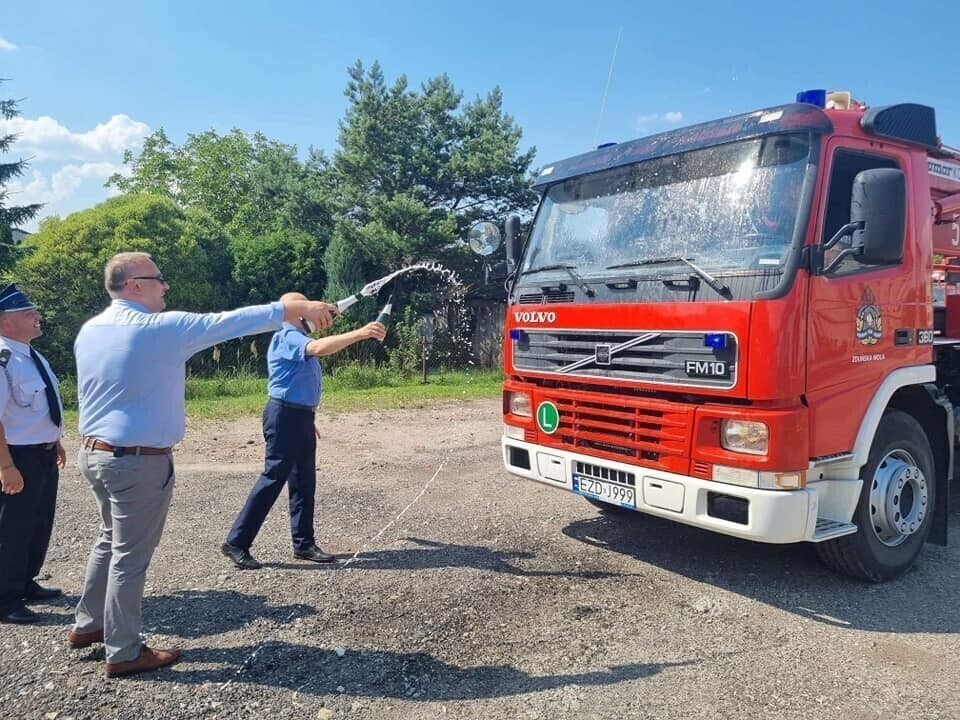 Nowy podnośnik dla strażaków z Moszczenicy