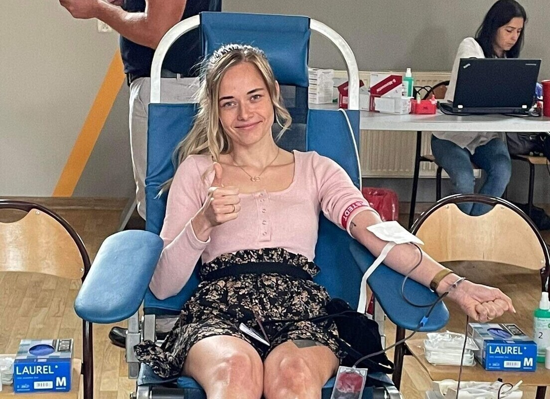 Oddali prawie 30 litrów krwi Zdjęcia