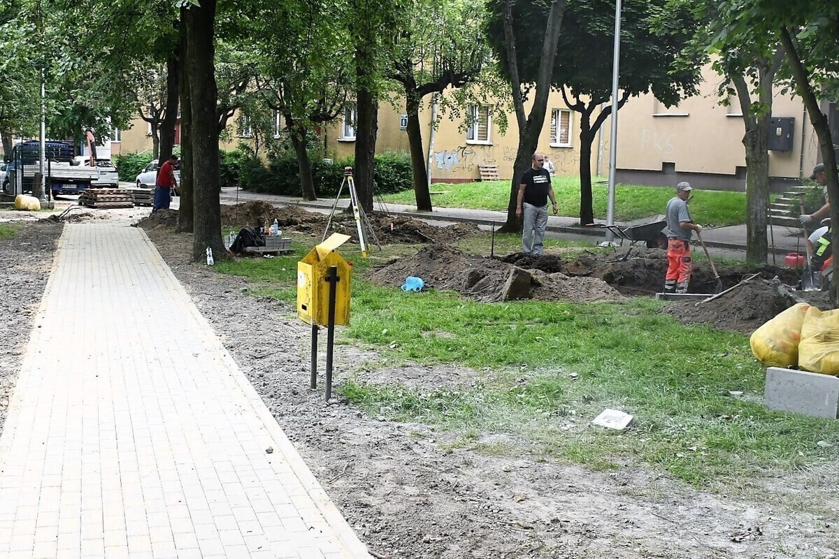 Zmienia się skwer przy Skargi