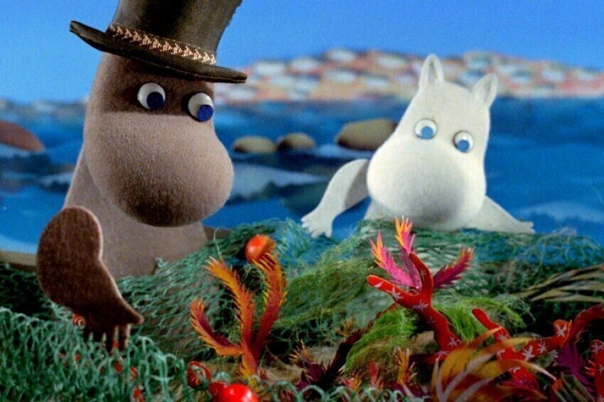 Muminki czekają w kinie na najmłodszych