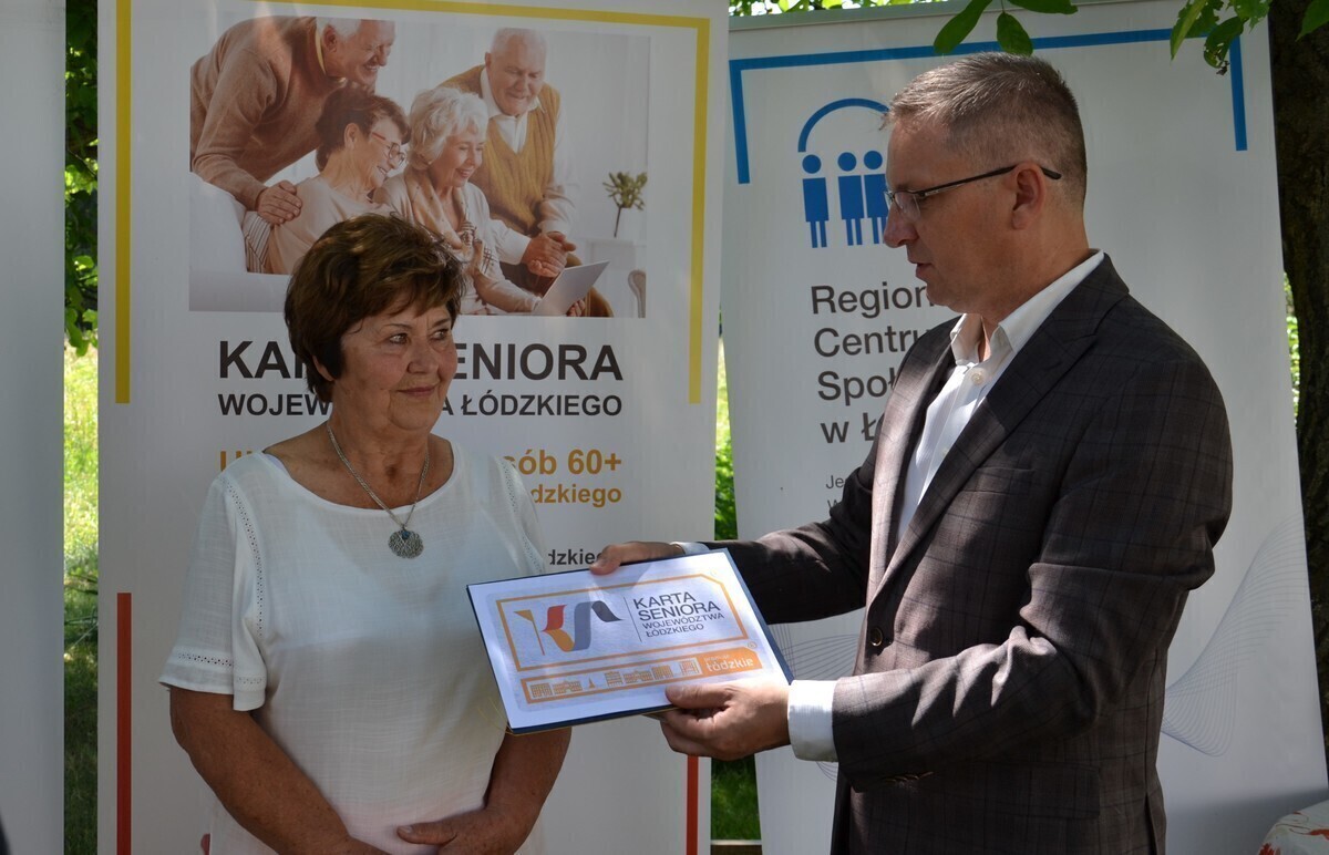 Wicemarszałek wręczył jubileuszową kartę