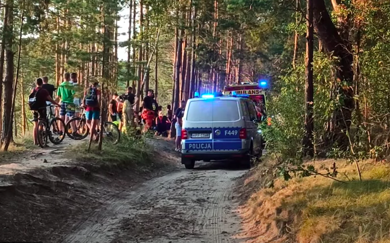 Skok do wody mógł zakończyć się tragicznie