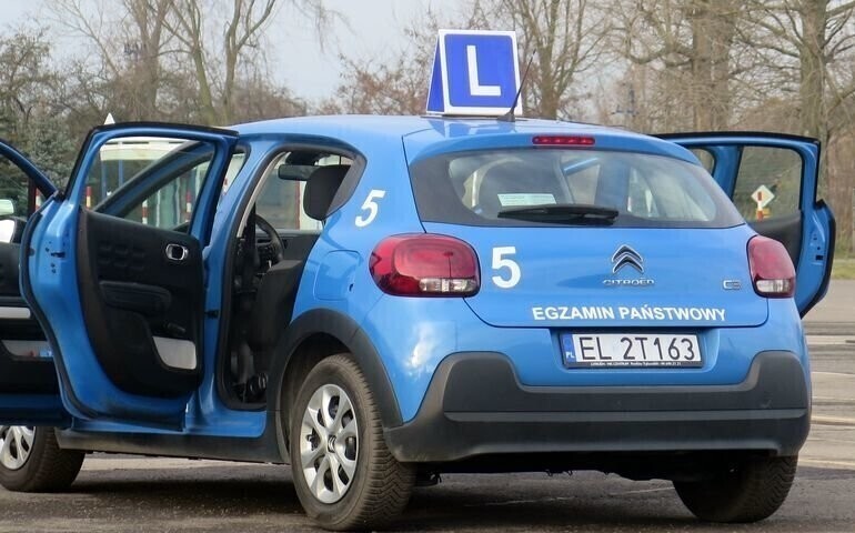 Część egzaminów na prawo jazdy odwołana