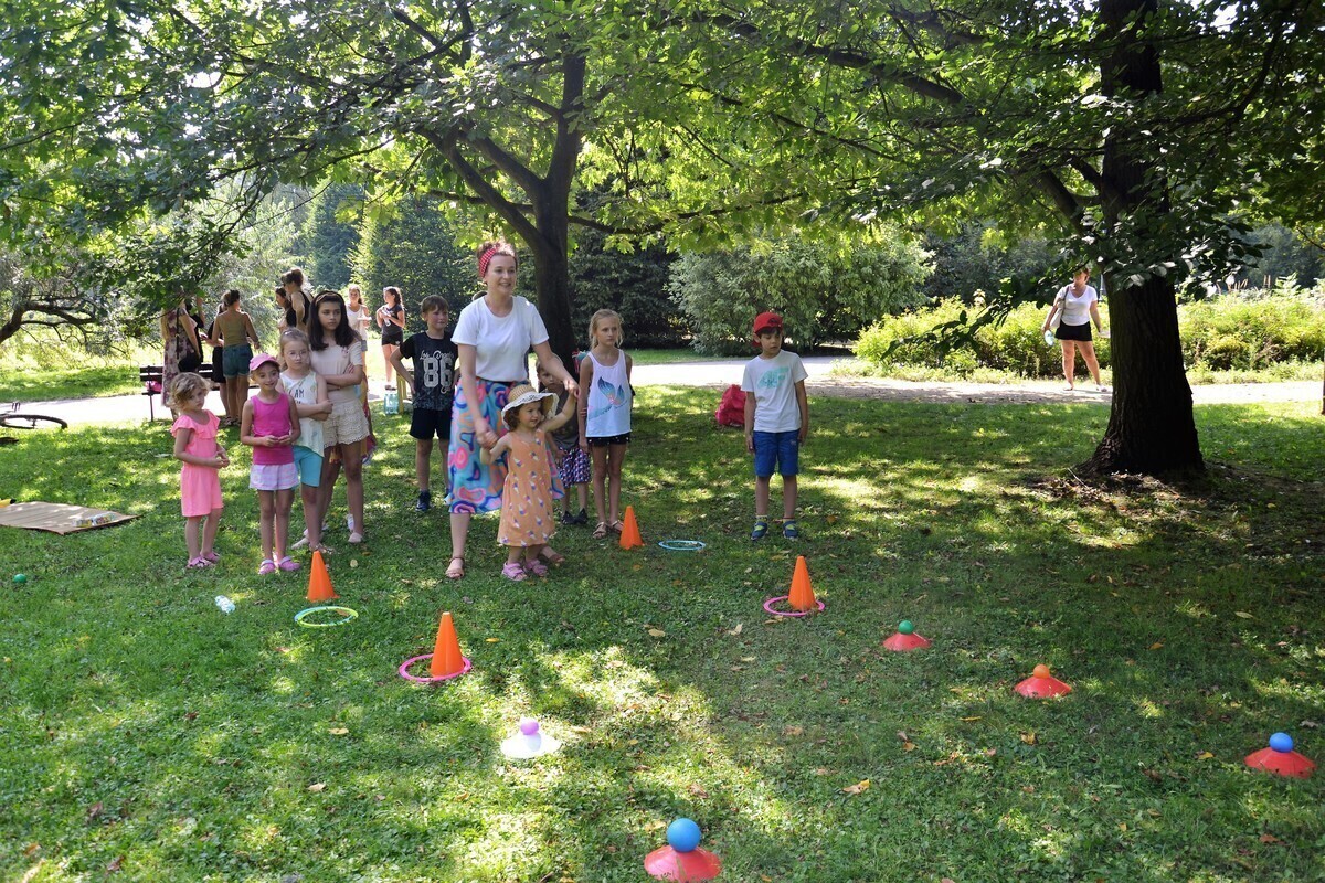 Kolorowo w Parku Poniatowskiego ZDJĘCIA
